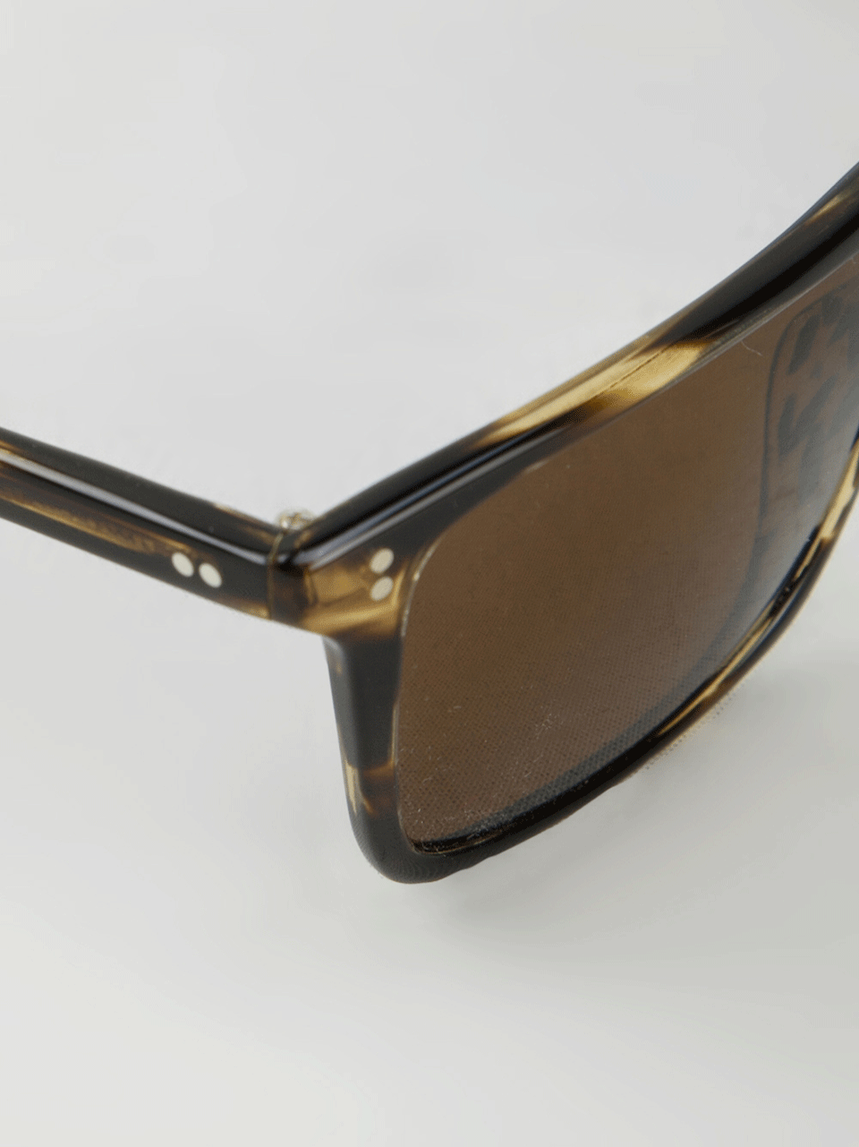 OLIVER PEOPLES-Bernardo Sunglasses-COCOBOLO