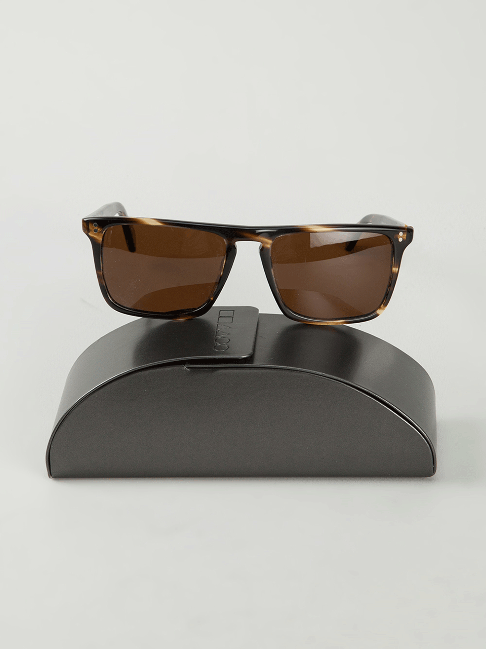 OLIVER PEOPLES-Bernardo Sunglasses-COCOBOLO
