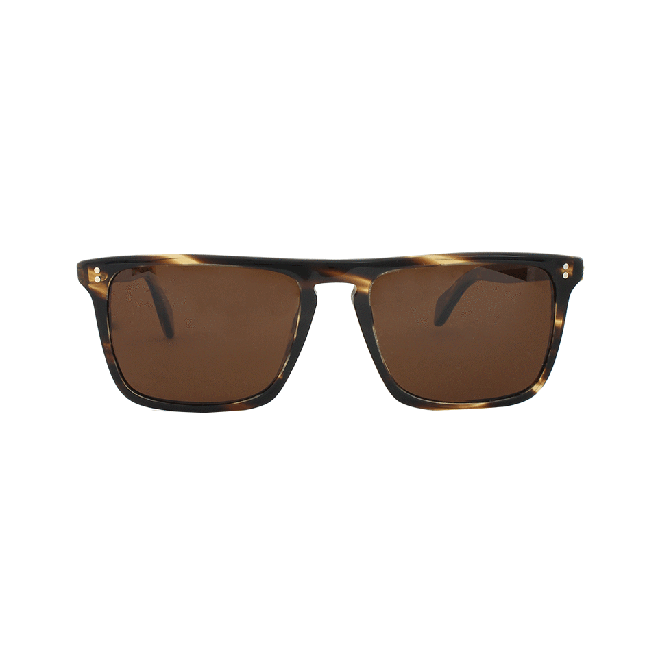 OLIVER PEOPLES-Bernardo Sunglasses-COCOBOLO