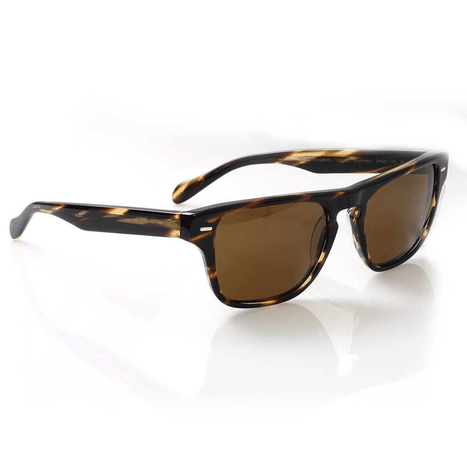 OLIVER PEOPLES-Strathmore Sunglasses-COCOBOLO