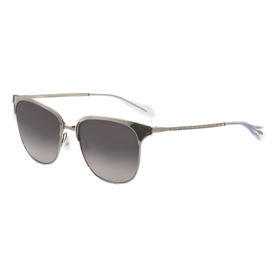 OLIVER PEOPLES-Leiana Sunglasses-CRYS/SIL