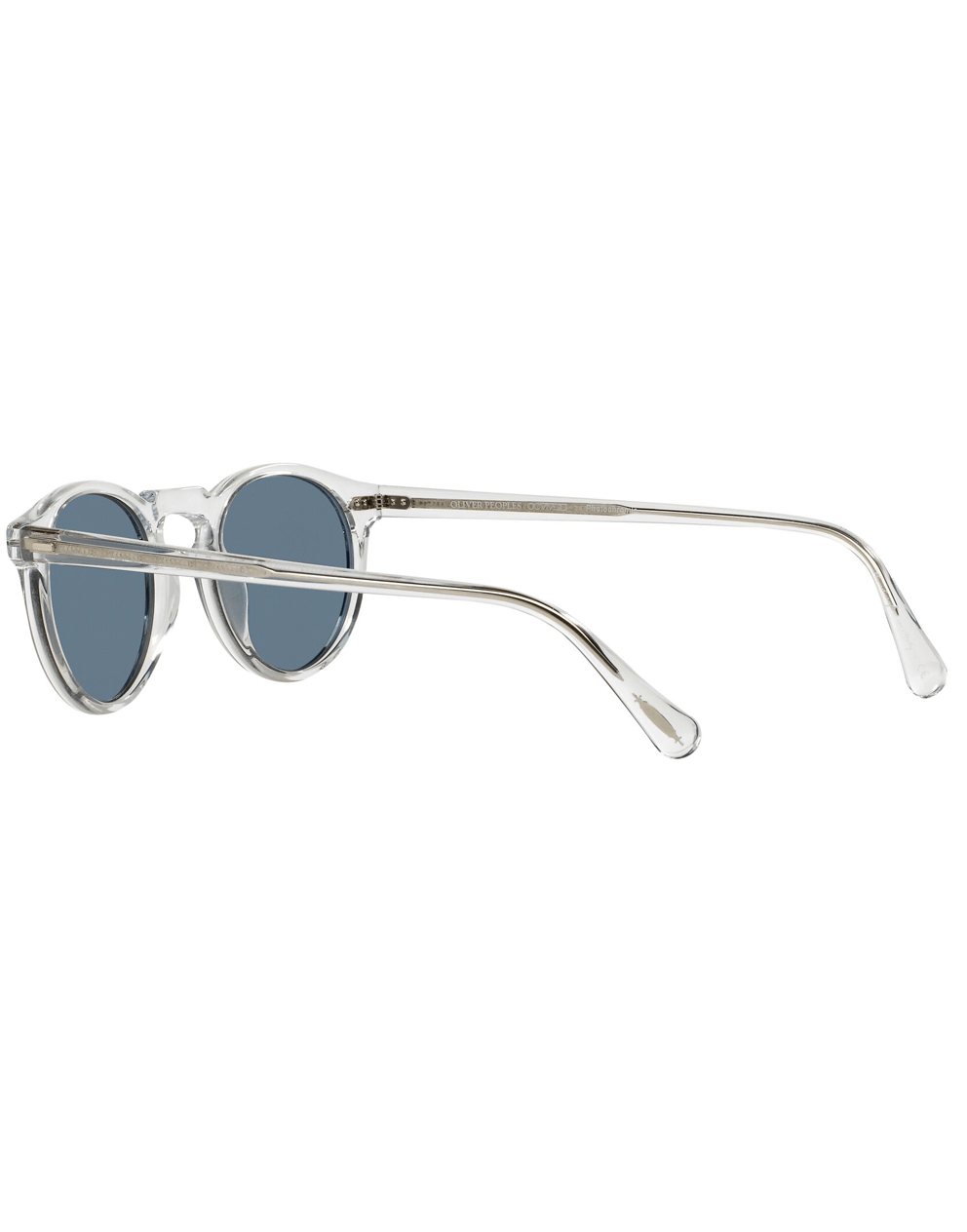 OLIVER PEOPLES-Gregory Peck Crystal Indigo Photochromic Sunglasses-CRYSTAL