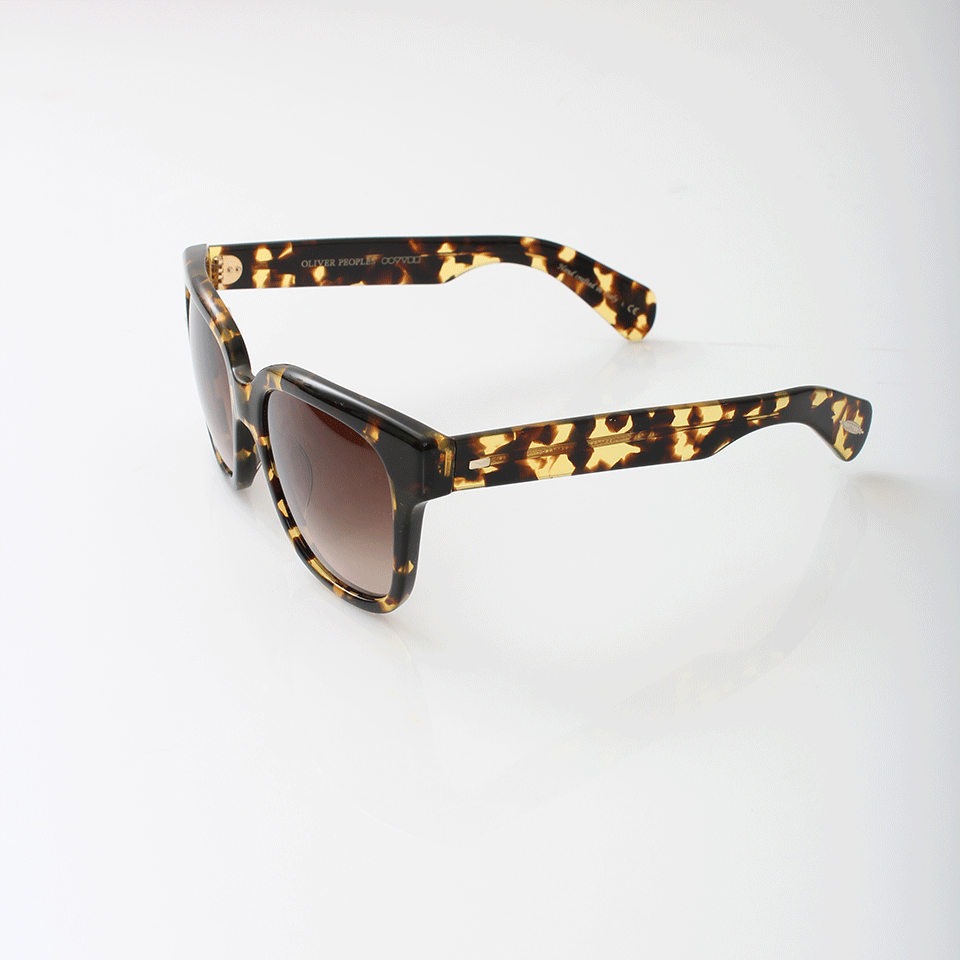 OLIVER PEOPLES-Brinley Sunglasses-DK TORT