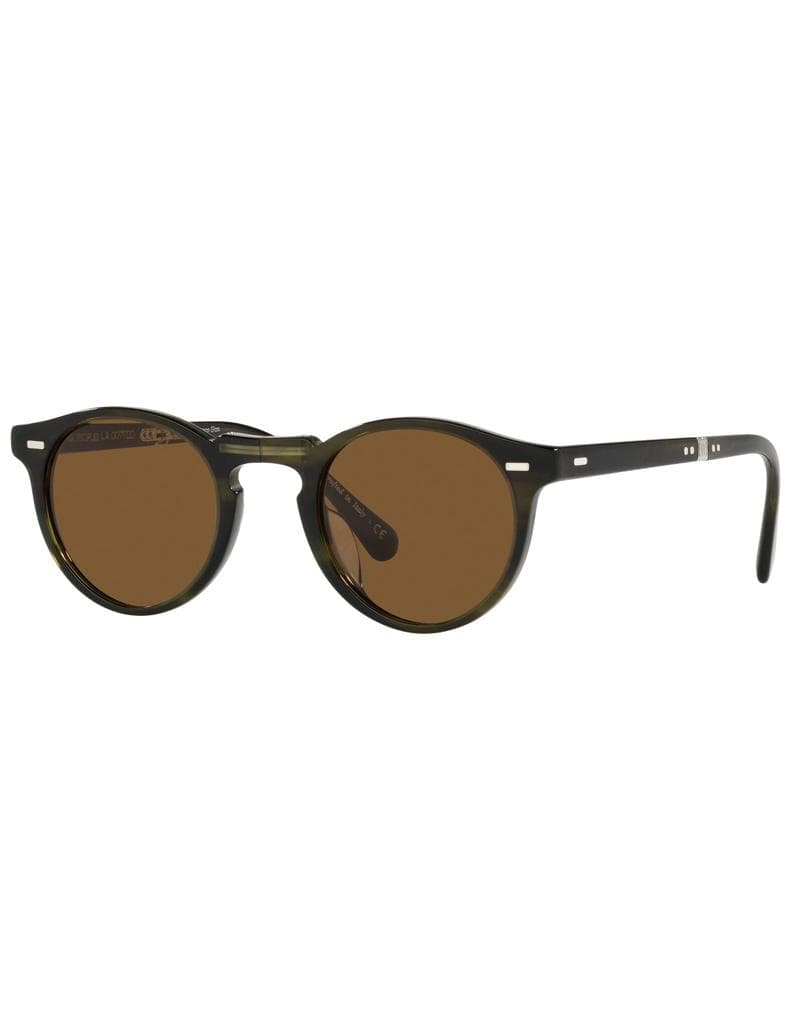 OLIVER PEOPLES-Emerald Bark Gregory Peck 1962 Sunglasses-EMERALD