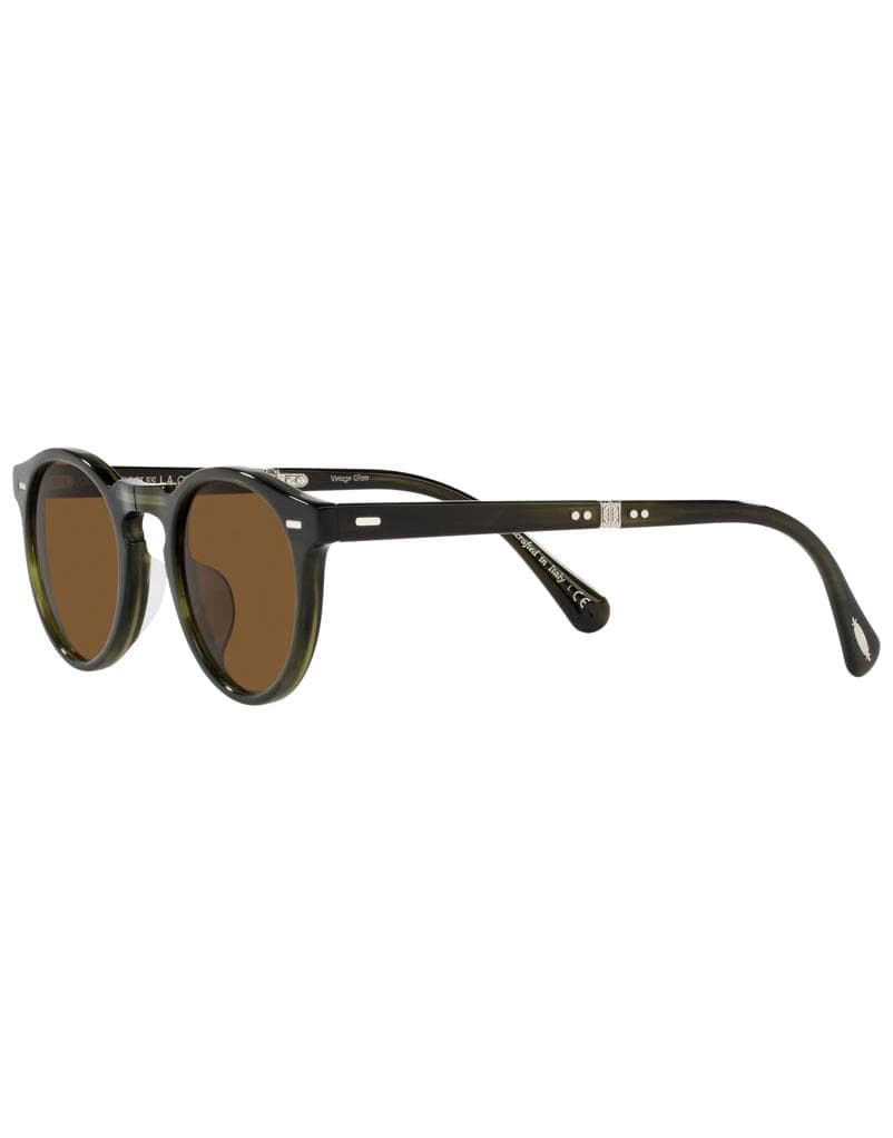 OLIVER PEOPLES-Emerald Bark Gregory Peck 1962 Sunglasses-EMERALD