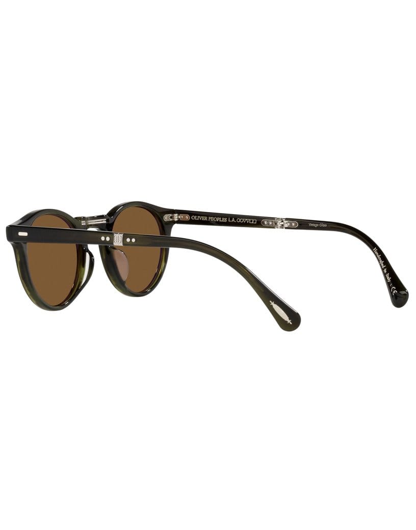 OLIVER PEOPLES-Emerald Bark Gregory Peck 1962 Sunglasses-EMERALD