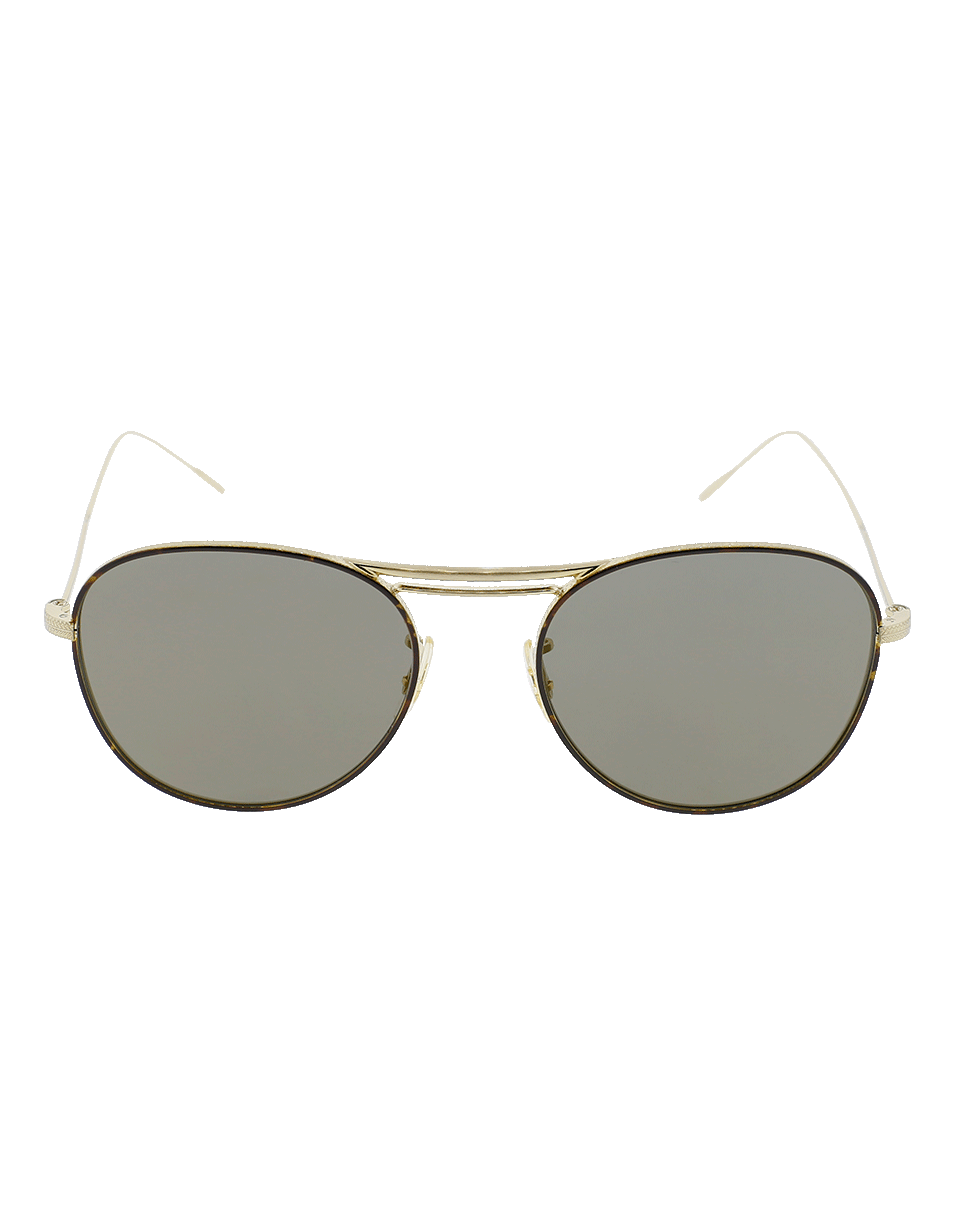 OLIVER PEOPLES-Cade Sunglasses-GLD/BLK