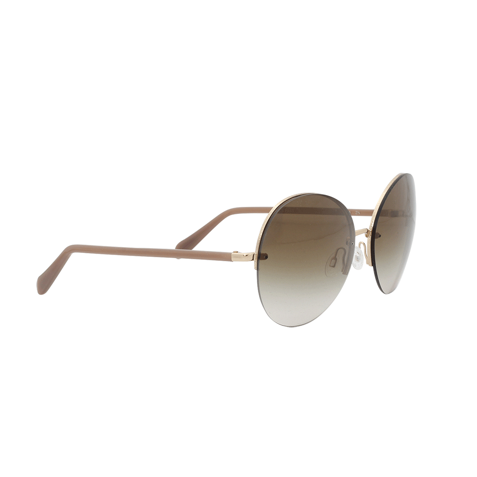 OLIVER PEOPLES-Jorie Flash Sunglasses-GLD/BRNZ