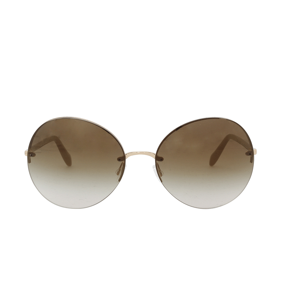 OLIVER PEOPLES-Jorie Flash Sunglasses-GLD/BRNZ