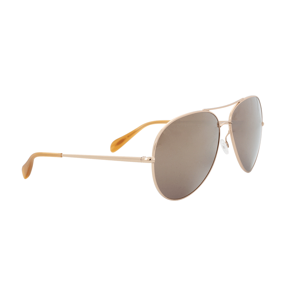 OLIVER PEOPLES-Sayer Sunglass-GLD/BRNZ