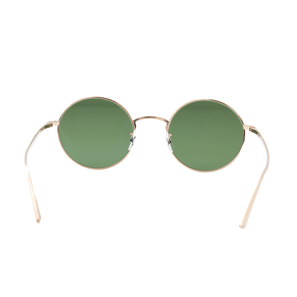 OLIVER PEOPLES-After Midnight Sunglasses-GLD/GRN