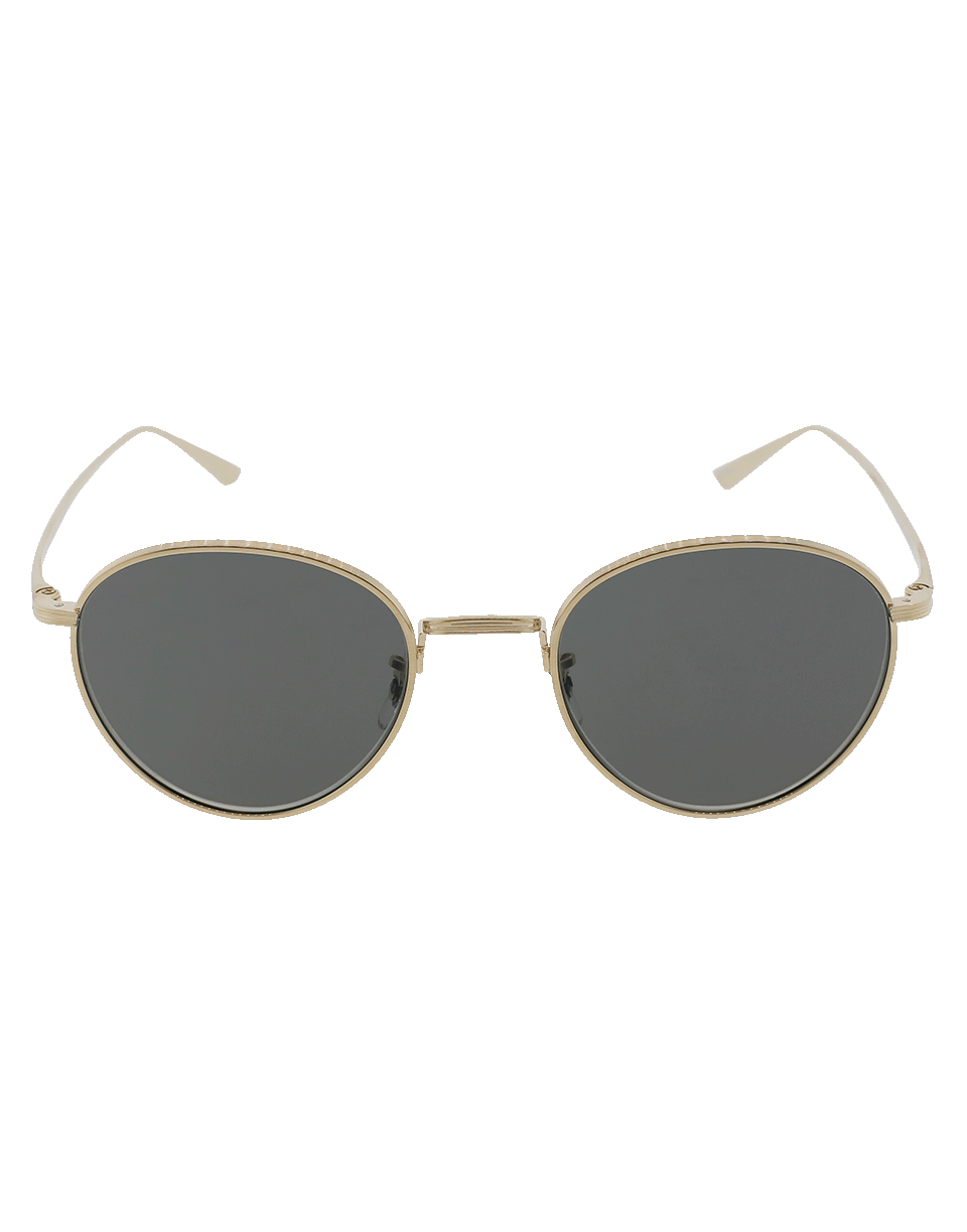 OLIVER PEOPLES-Brownstone Sunglasses-GLD/GRY