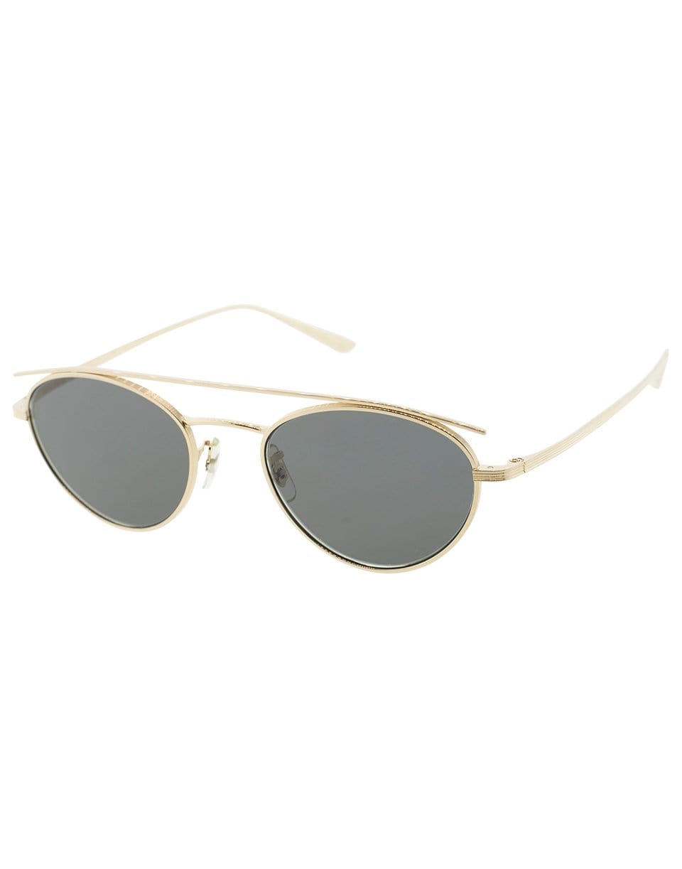 OLIVER PEOPLES-Hightree Sunglasses-GLD/GRY