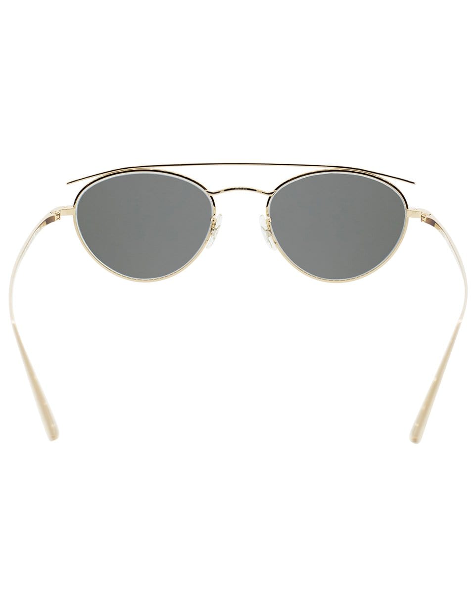 OLIVER PEOPLES-Hightree Sunglasses-GLD/GRY