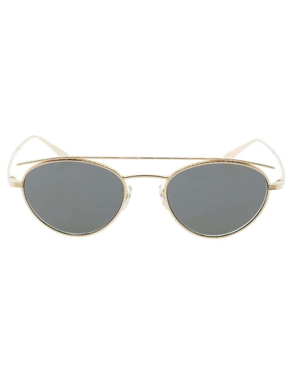 OLIVER PEOPLES-Hightree Sunglasses-GLD/GRY