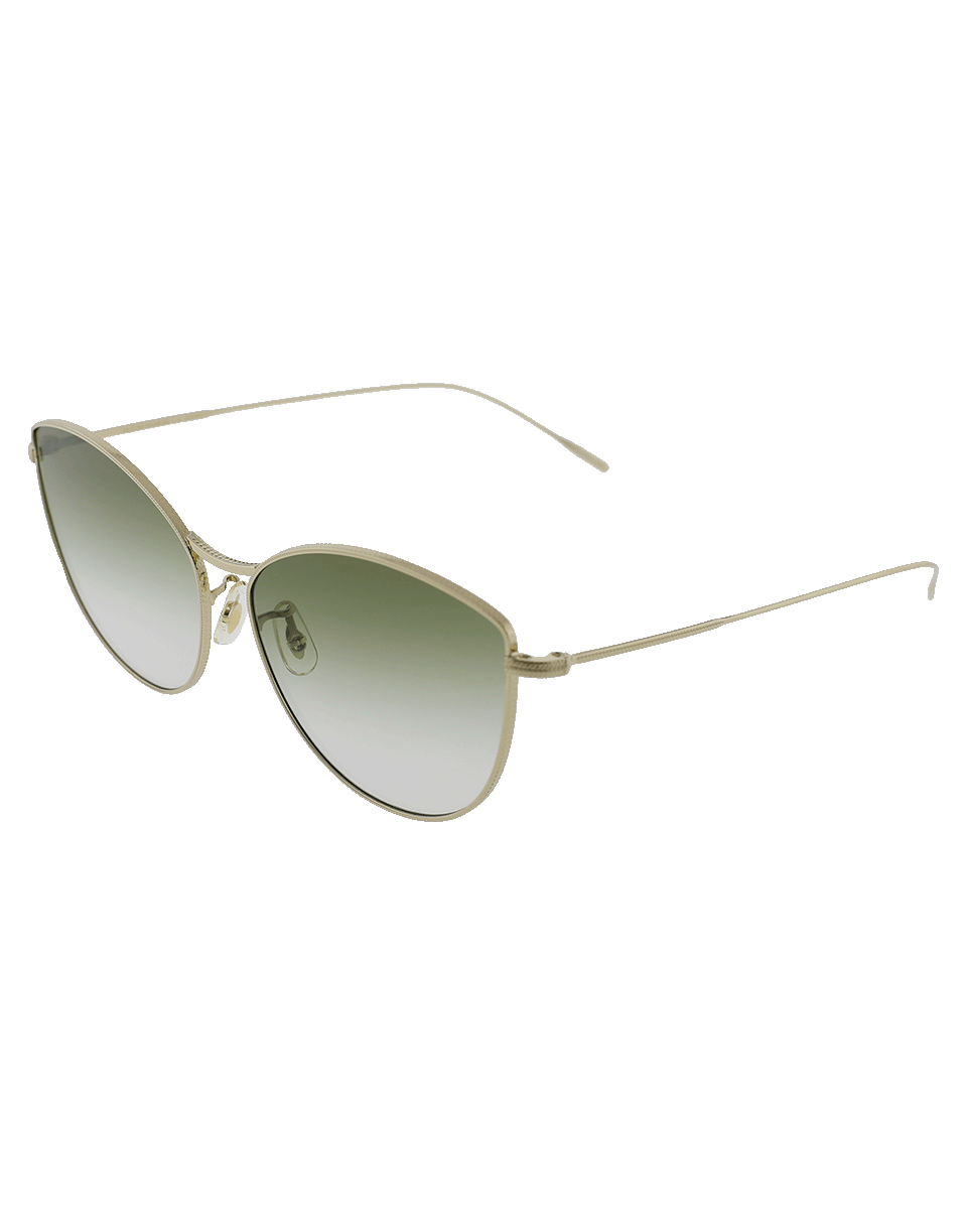 OLIVER PEOPLES-Rayette Sunglasses-GLD/OLVE