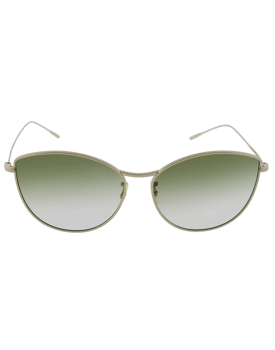 OLIVER PEOPLES-Rayette Sunglasses-GLD/OLVE