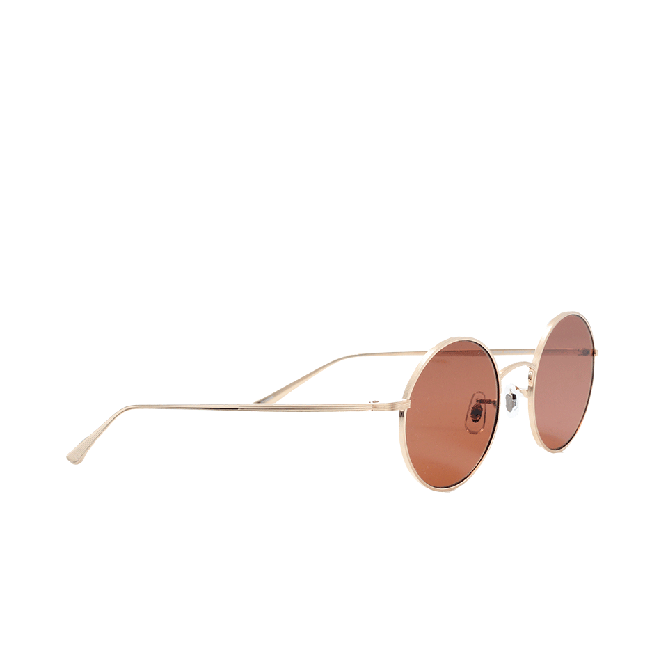OLIVER PEOPLES-After Midnight Sunglasses-GLD/PERS