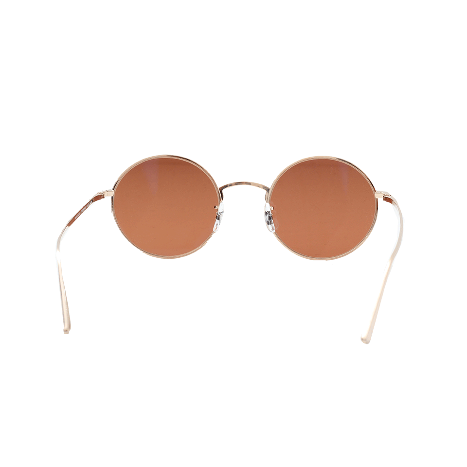 OLIVER PEOPLES-After Midnight Sunglasses-GLD/PERS