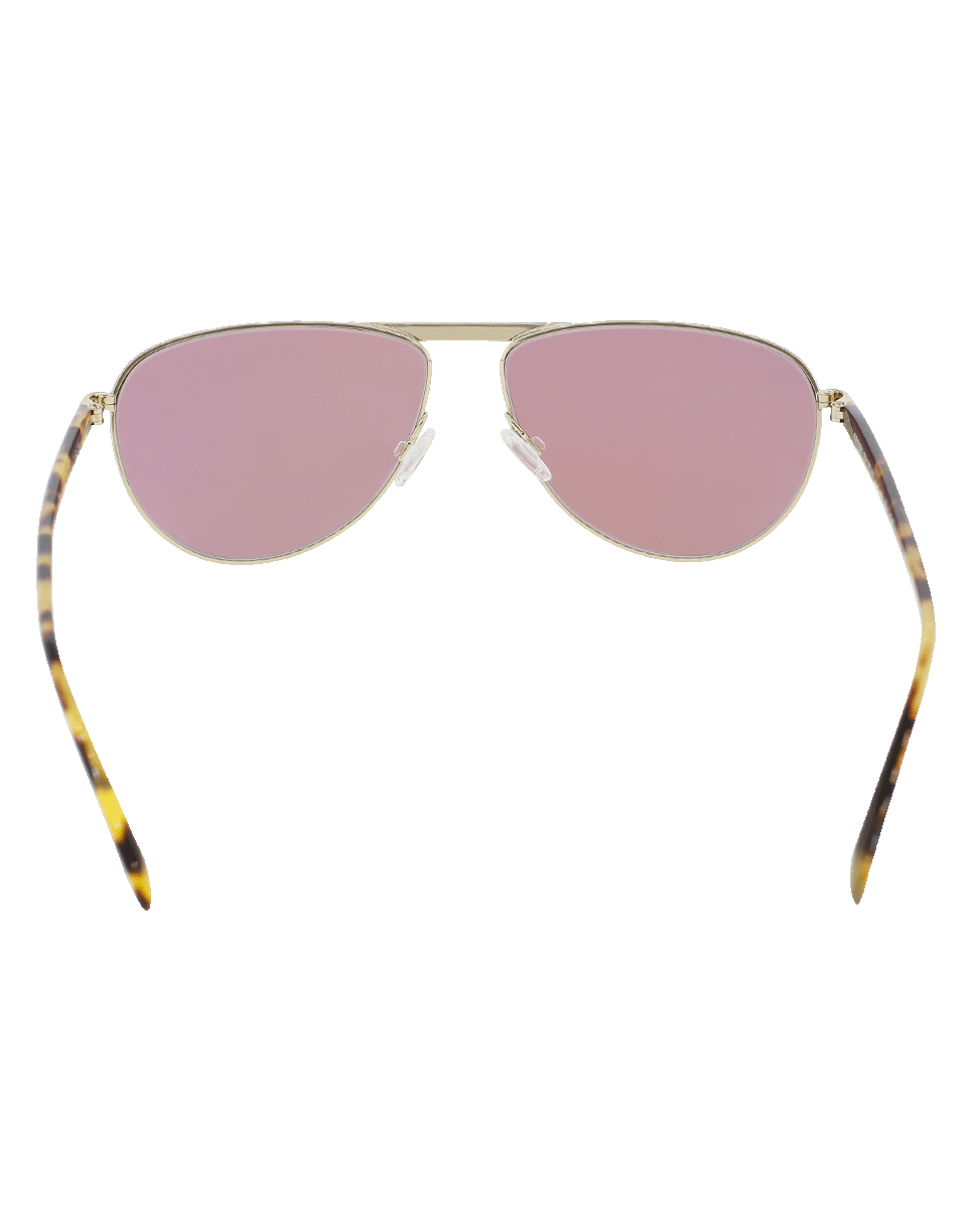 OLIVER PEOPLES-Conduit Sunglasses-GLD/PRPL