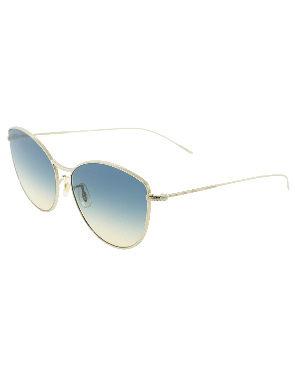 OLIVER PEOPLES-Rayette Sunglasses-GLD/SUN