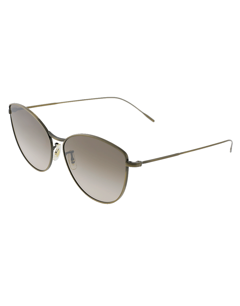 OLIVER PEOPLES-Rayette Sunglasses-GLD/TPE