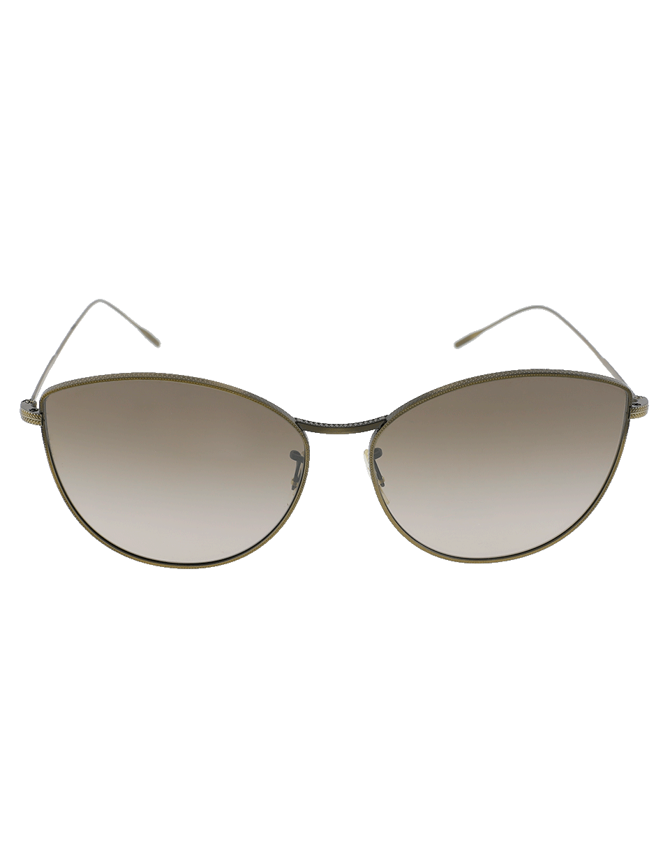OLIVER PEOPLES-Rayette Sunglasses-GLD/TPE