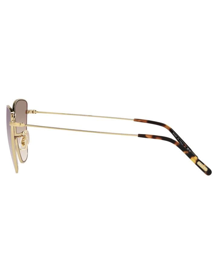 OLIVER PEOPLES-Gold Marlyse Sunglasses-GOLD