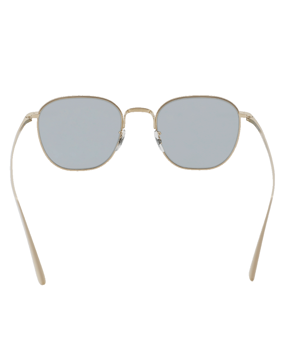 OLIVER PEOPLES-Board Meeting Sunglasses-GOLD/BLUE