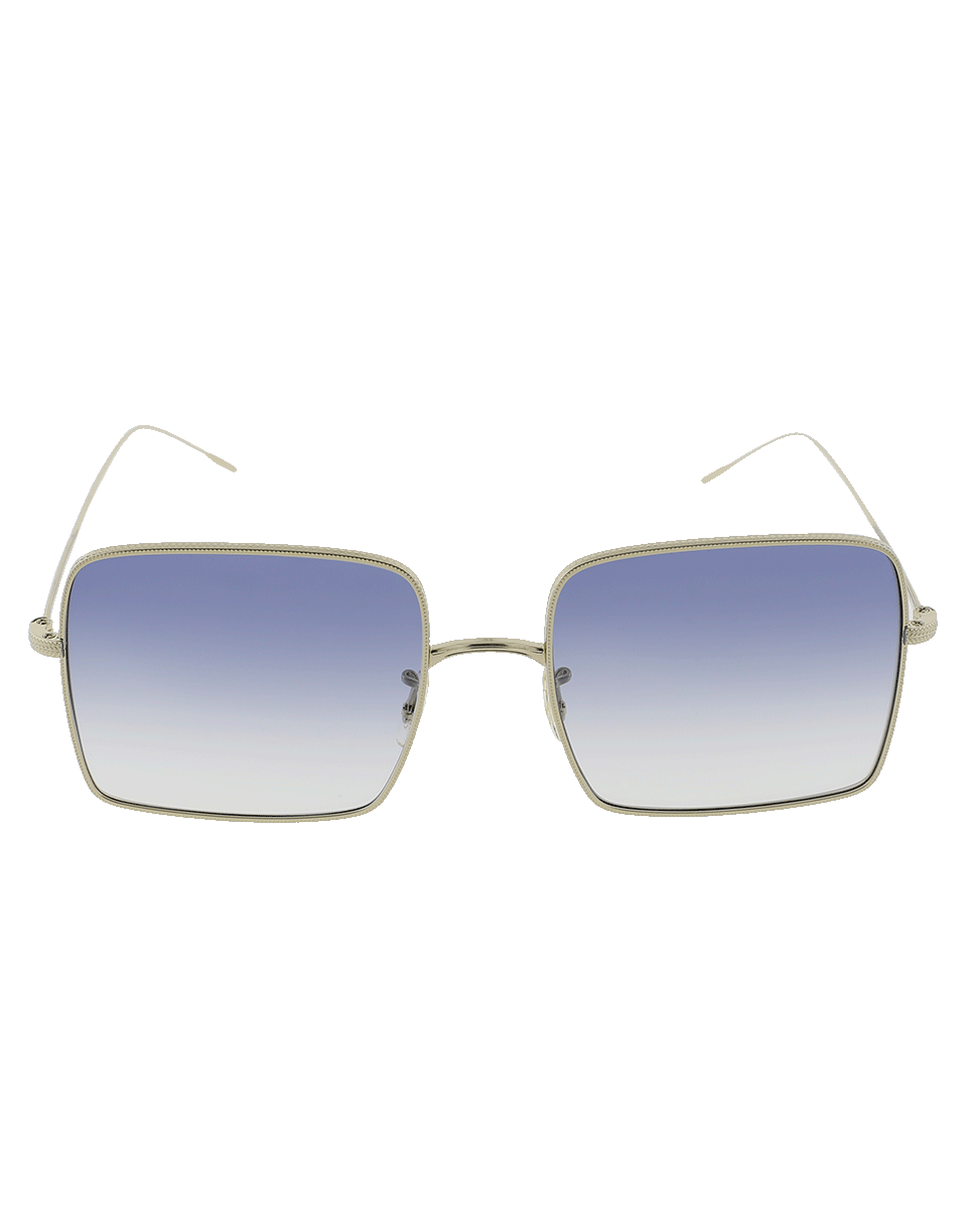 OLIVER PEOPLES-Rassine Sunglasses-GOLD/BLUE