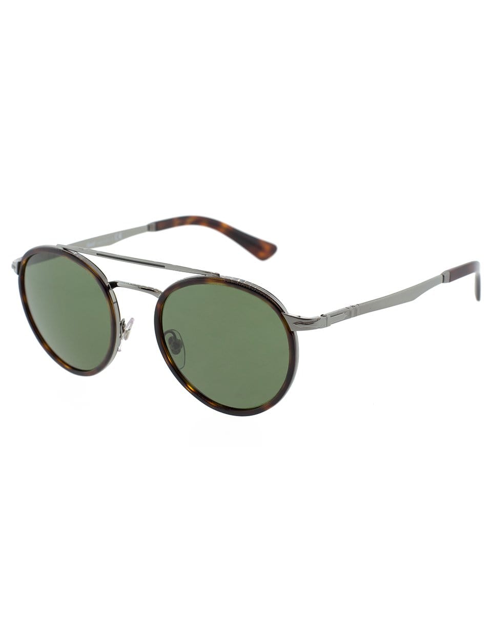 OLIVER PEOPLES-Steel Men Sunglasses-GUN/GRN