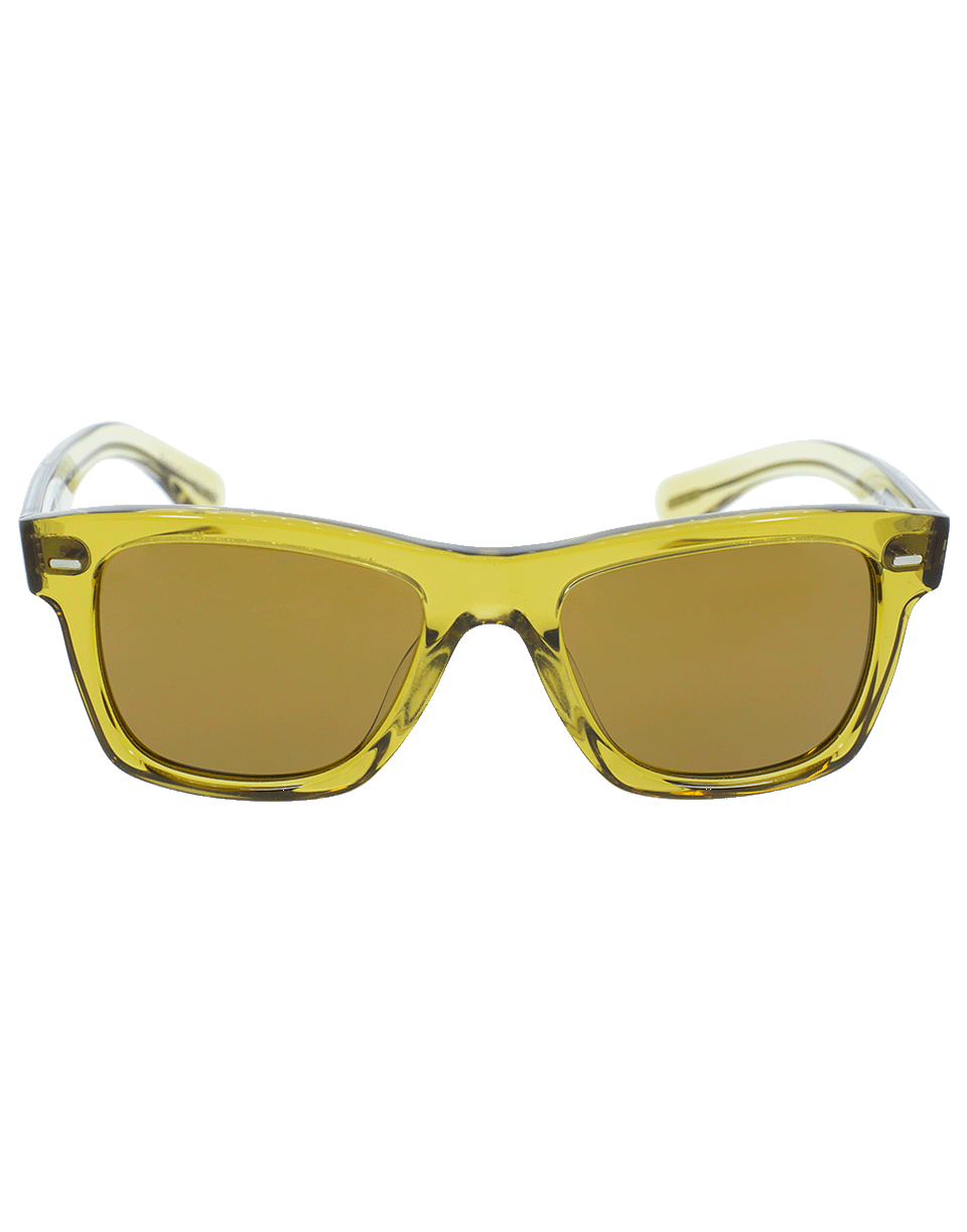 OLIVER PEOPLES-Oliver Sun Sunglasses-HNY/BRWN