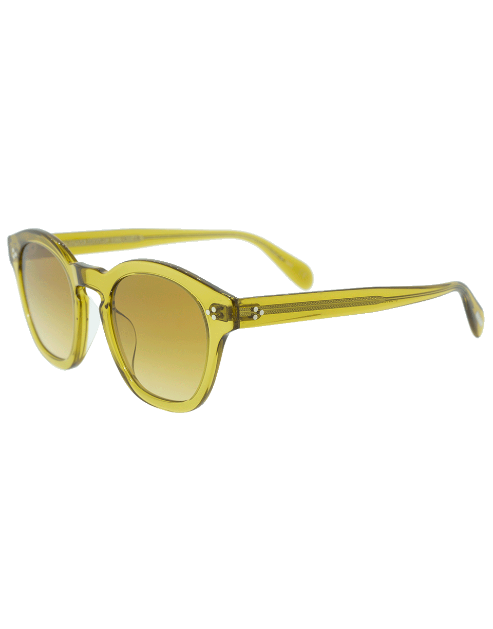 OLIVER PEOPLES-Bordreau L.A Sunglasses-HONEY