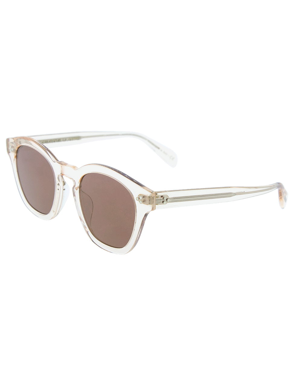 OLIVER PEOPLES-Boudreau L.A. Sunglasses-LT SILK