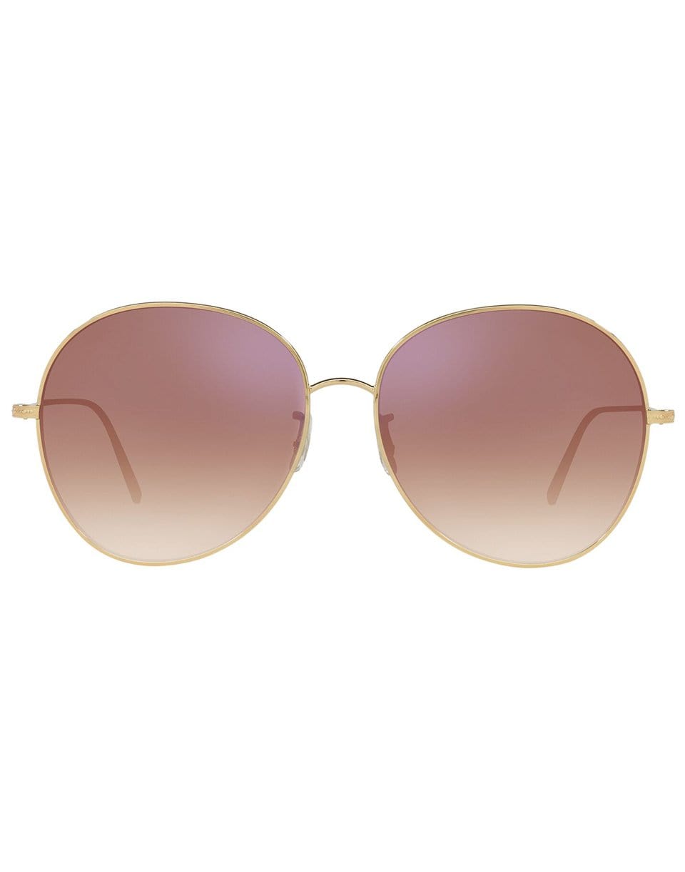 OLIVER PEOPLES-Ysela Sunglasses - Maroon-MAROON