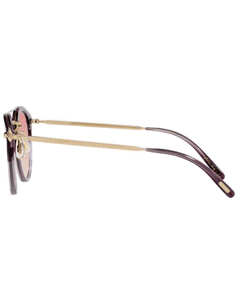 OLIVER PEOPLES-Remick Jacaranda Gradient Pink Sunglasses-PINK/GLD