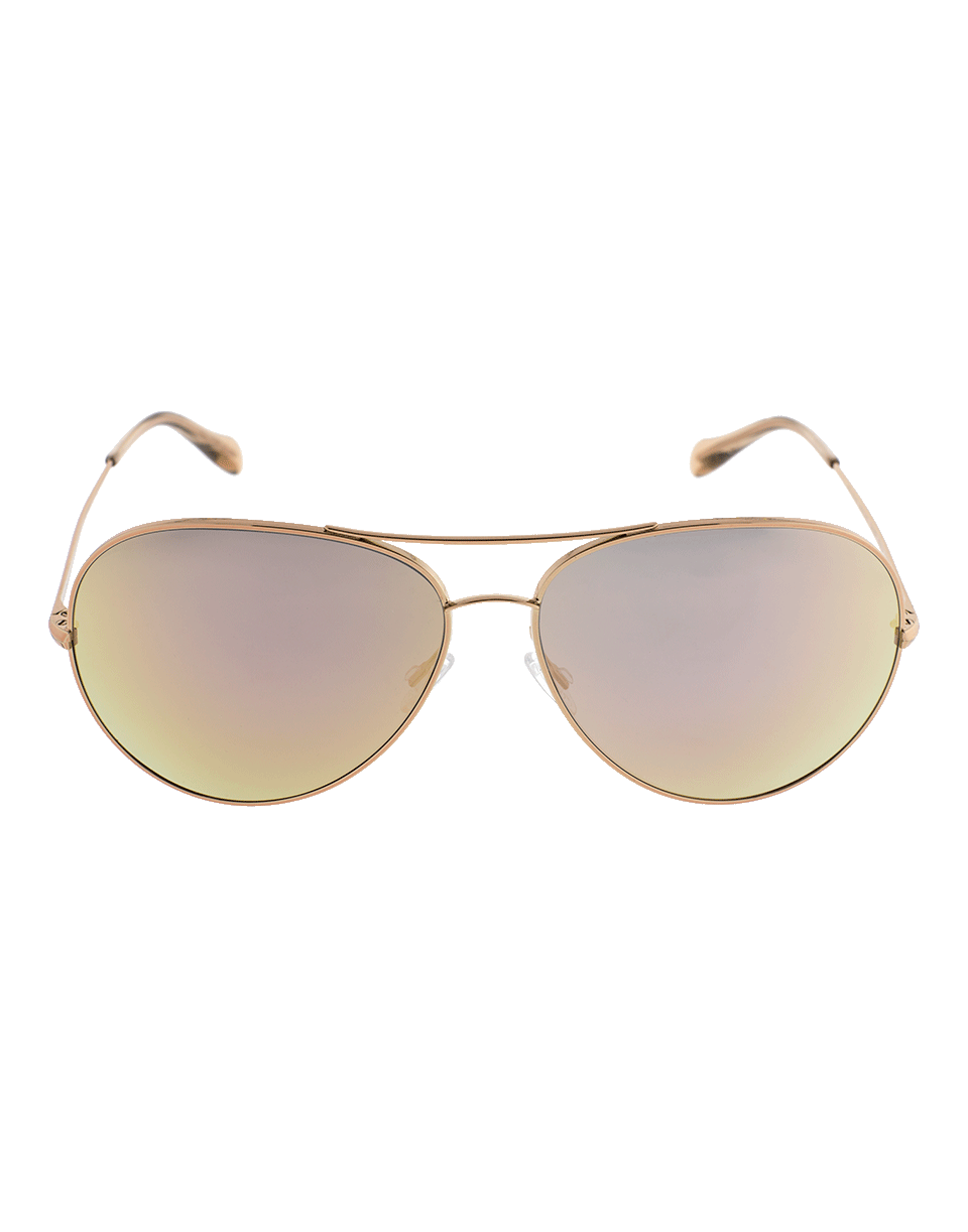 OLIVER PEOPLES-Sayer Mirror Sunglasses-RG/PINK
