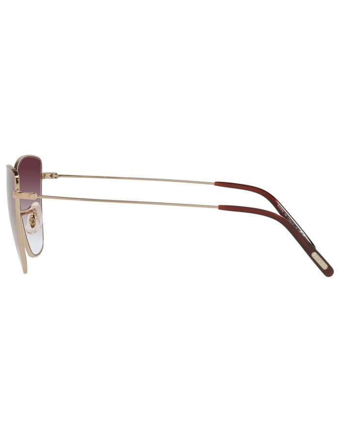 OLIVER PEOPLES-Magenta Rose Gold Marlyse Sunglasses-ROSEGLD