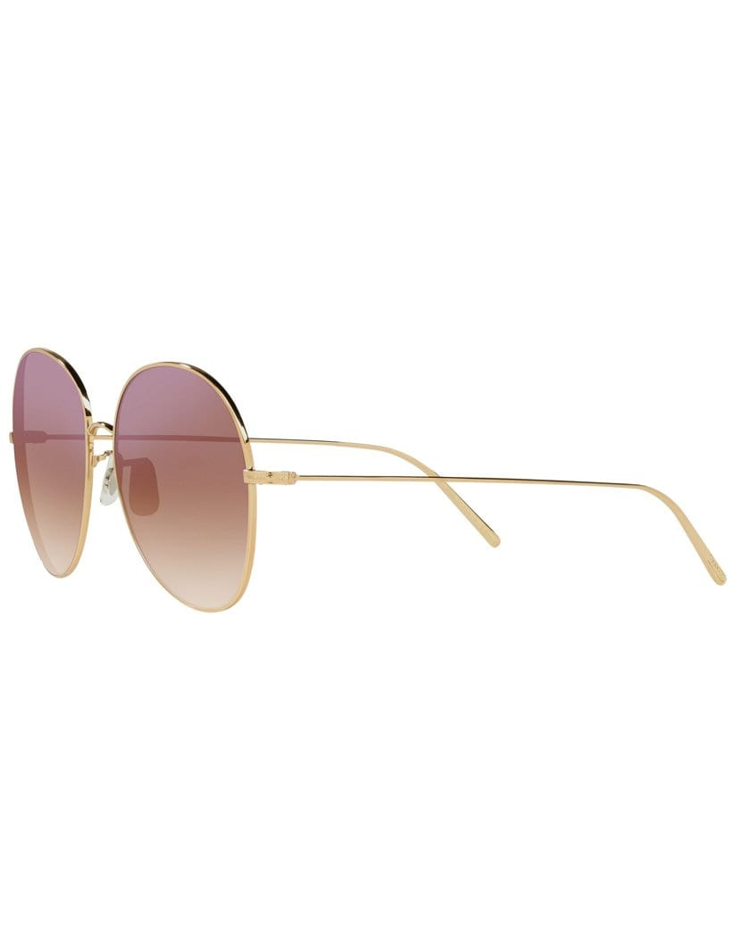 OLIVER PEOPLES-Rose Gold Ysela Sunglasses-ROSEGLD