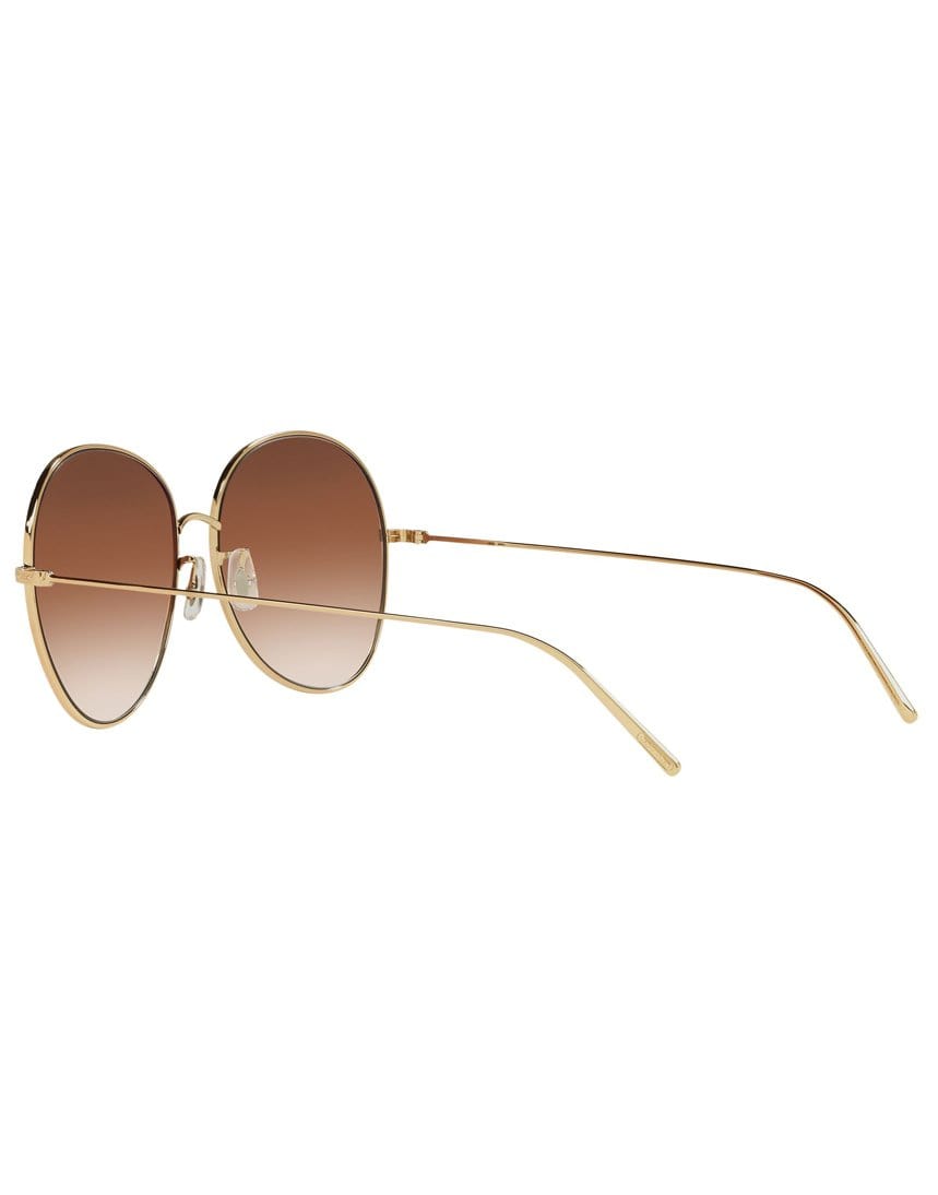OLIVER PEOPLES-Rose Gold Ysela Sunglasses-ROSEGLD
