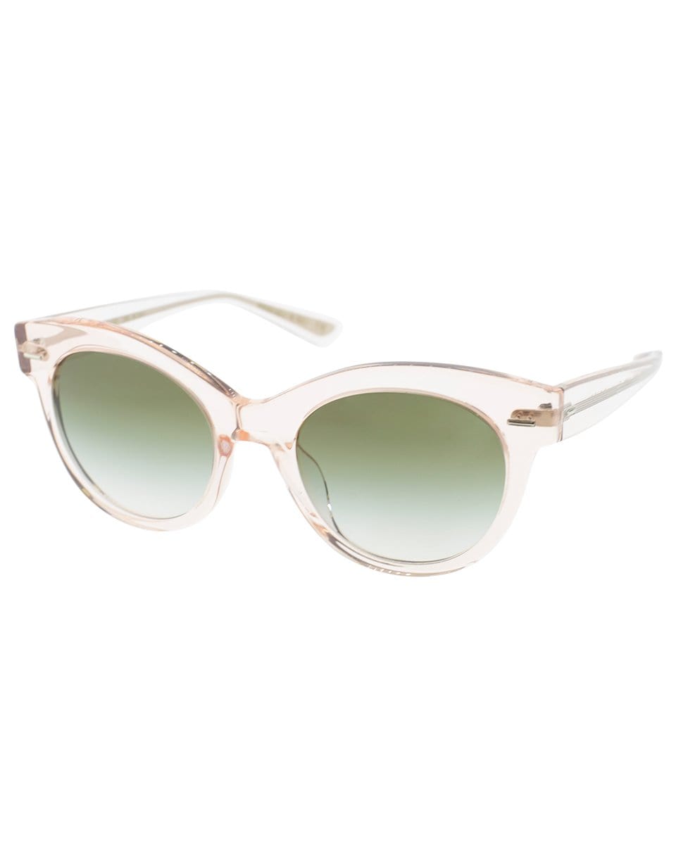 OLIVER PEOPLES-The Row Georgica Olive Sunglasses-SLK/OLV