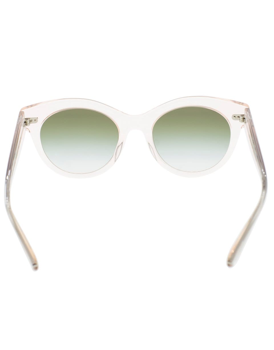OLIVER PEOPLES-The Row Georgica Olive Sunglasses-SLK/OLV