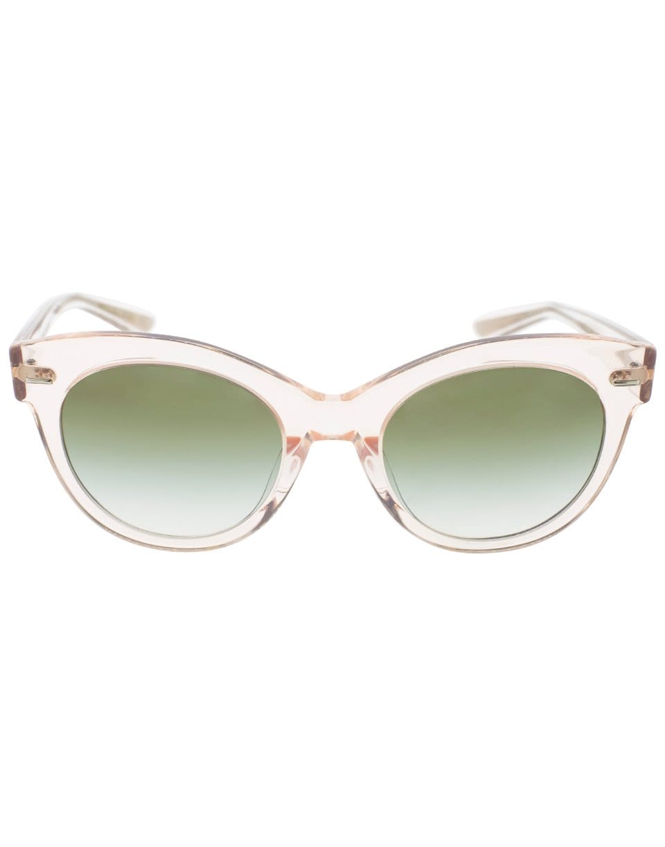 OLIVER PEOPLES-The Row Georgica Olive Sunglasses-SLK/OLV