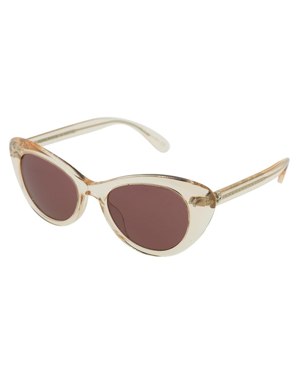 OLIVER PEOPLES-Purple Rishell Sunglasses-SLK/PURP