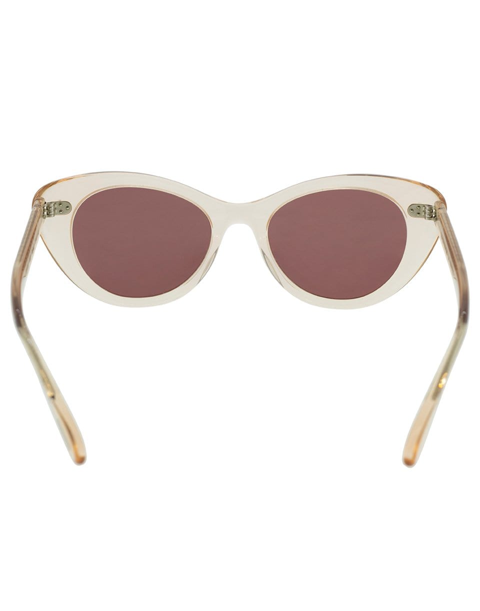 OLIVER PEOPLES-Purple Rishell Sunglasses-SLK/PURP