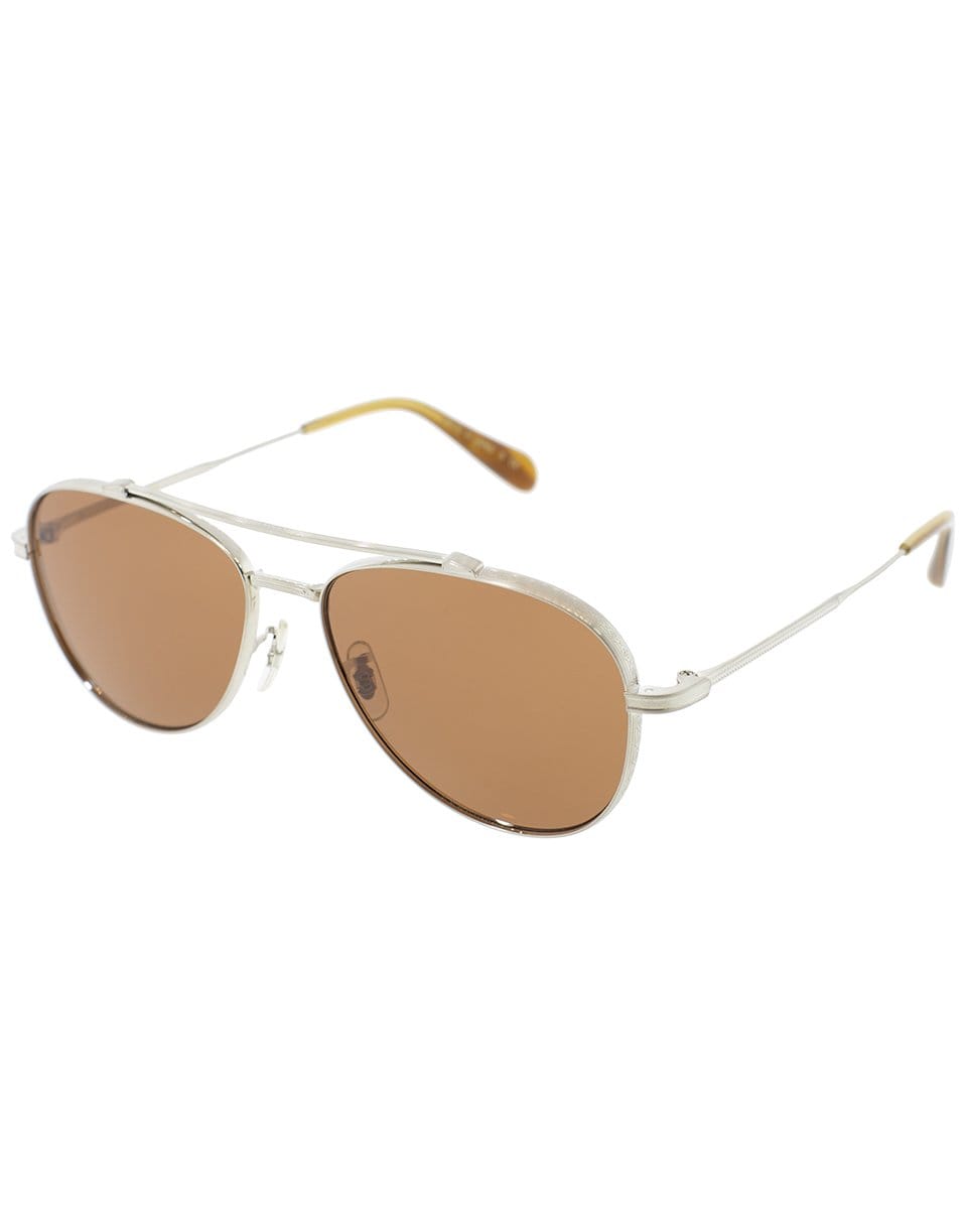 OLIVER PEOPLES-Rikson Sunglasses-SLV/PERS
