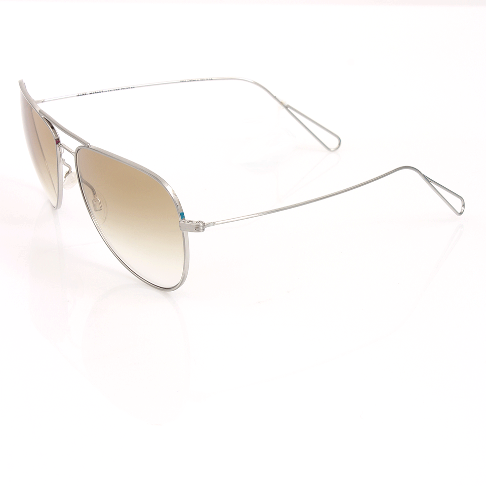 OLIVER PEOPLES-Isabel Marant Matt Sunglasses-SLVR/HNY