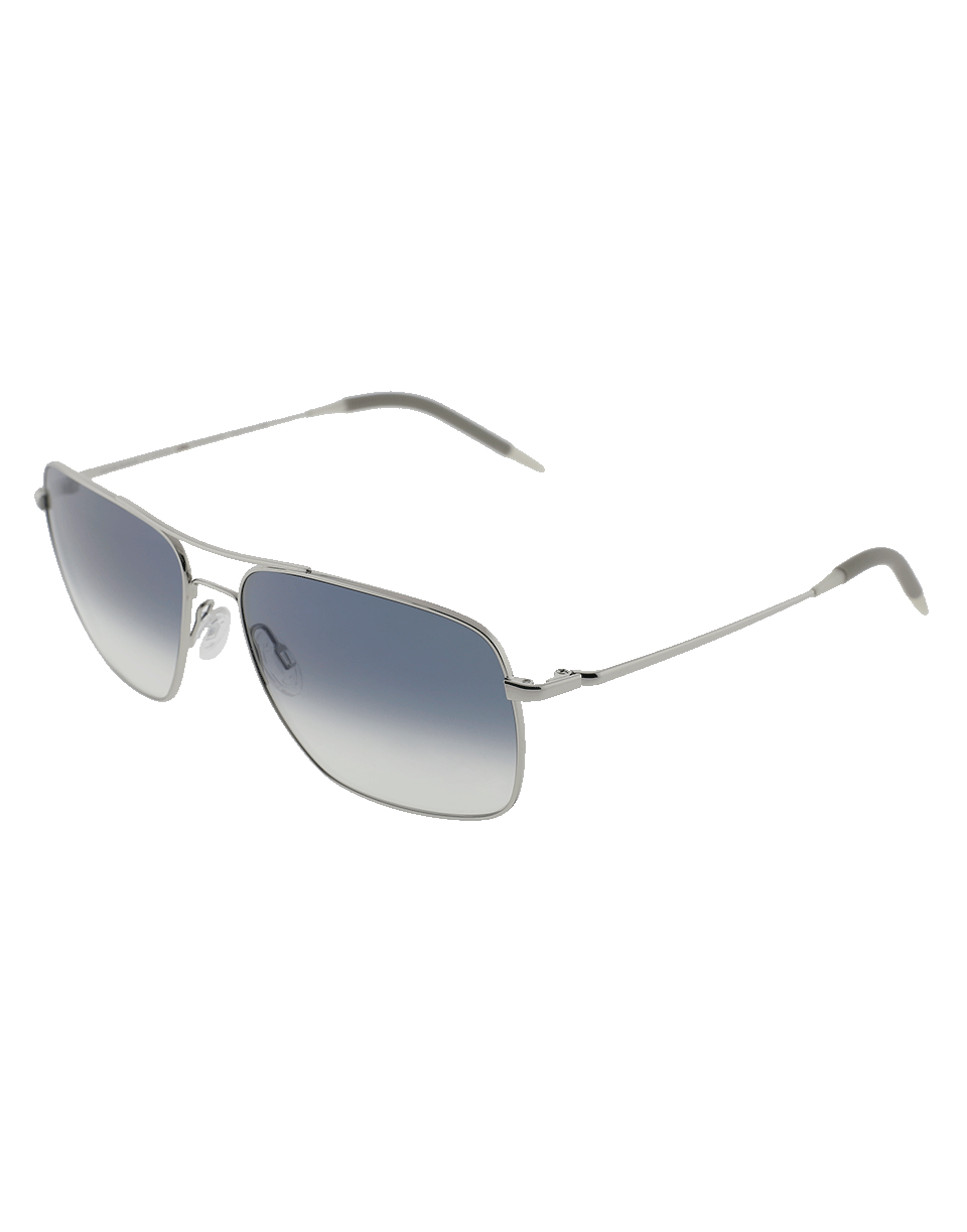 OLIVER PEOPLES-Clilfton Sunglasses-SLVR/SAP