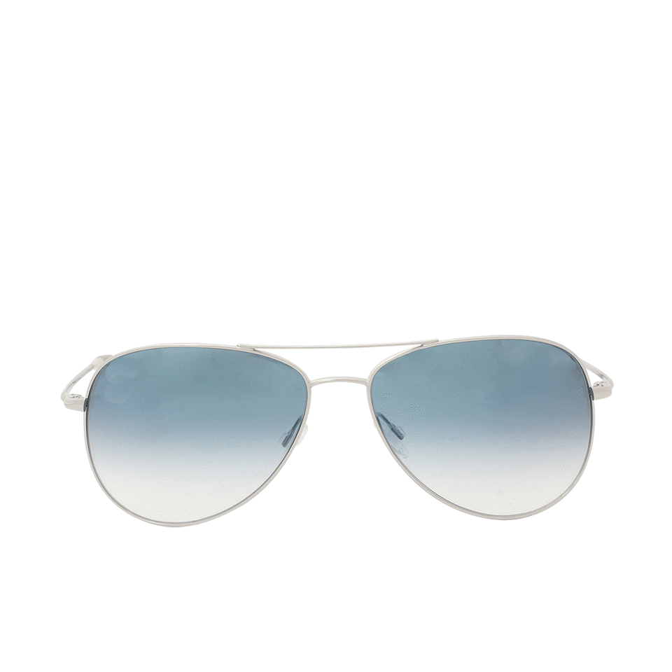 OLIVER PEOPLES-Kannon Sunglasses-SLV/SAPP