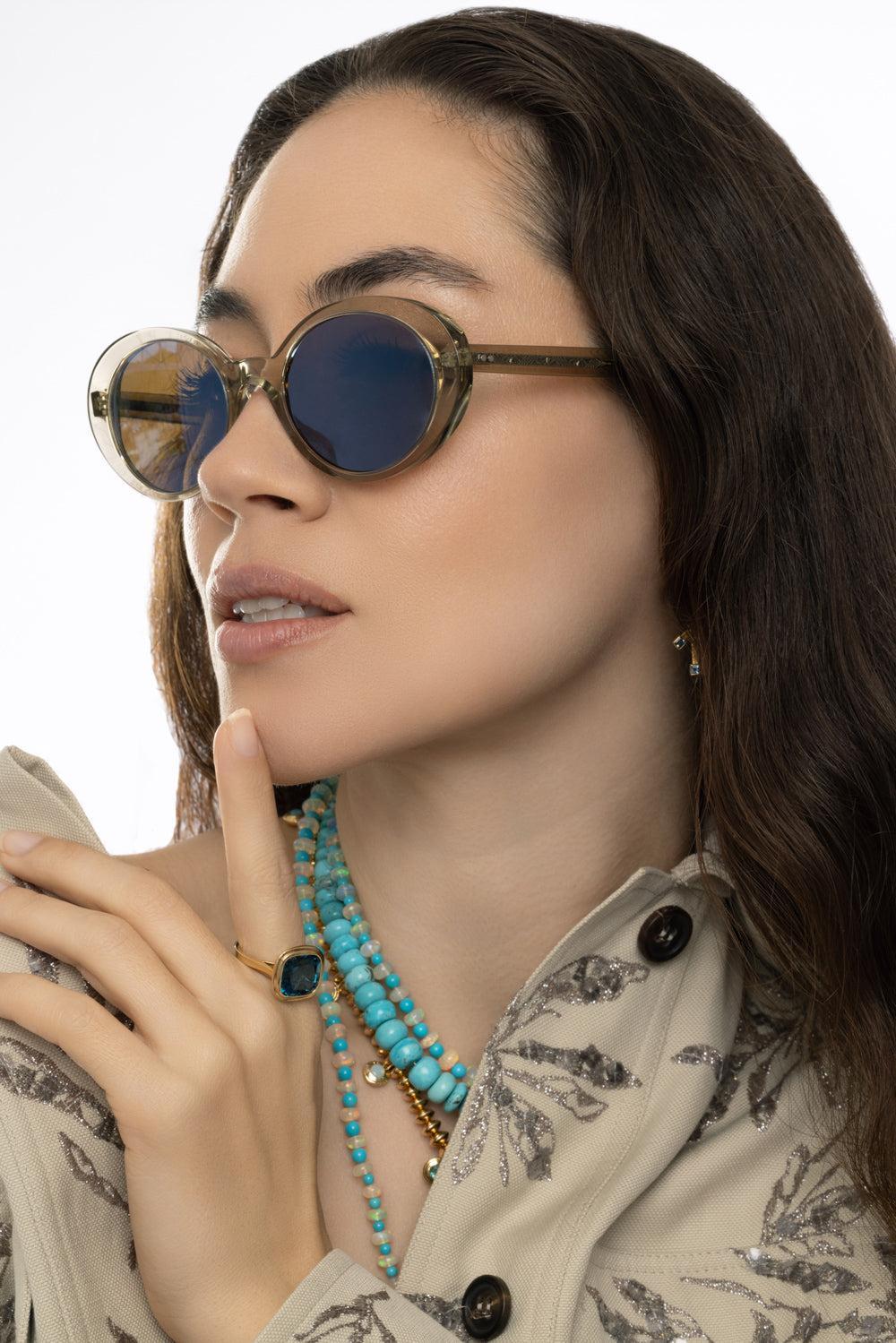Lumar Mirror Sunglasses-SNCHCOGN-ACCESSORIESUNGLASSES-OLIVER PEOPLES